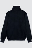 Pull col montant zippé
