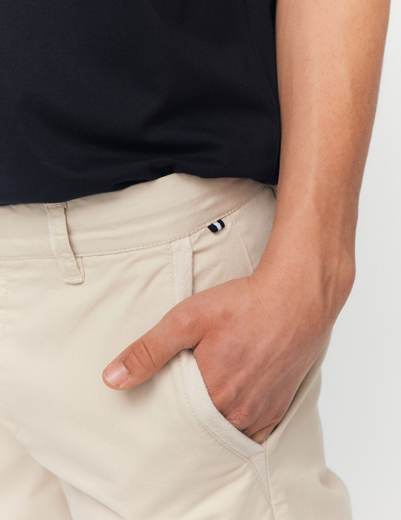 Pantalon Chino ajusté