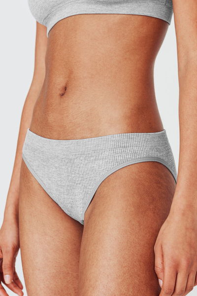 Culotte côte unie