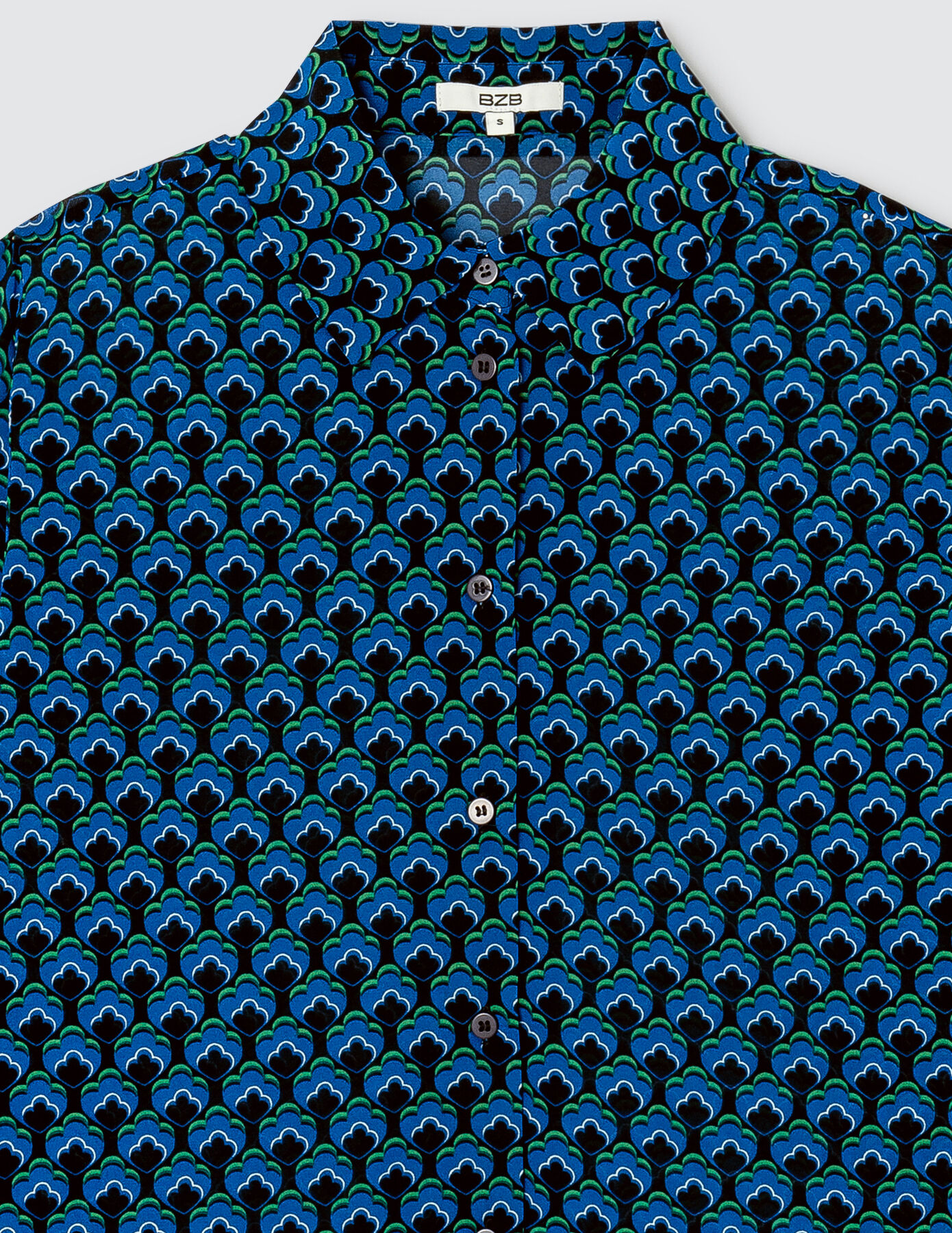 Chemise fluide imprimée