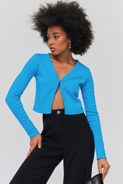 Gilet manches longues