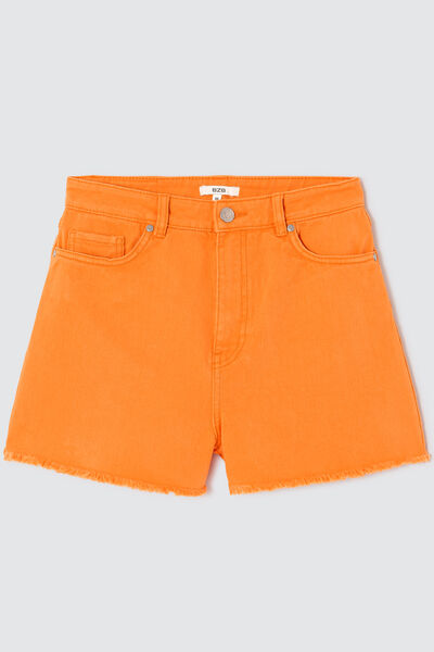 Short jean couleur