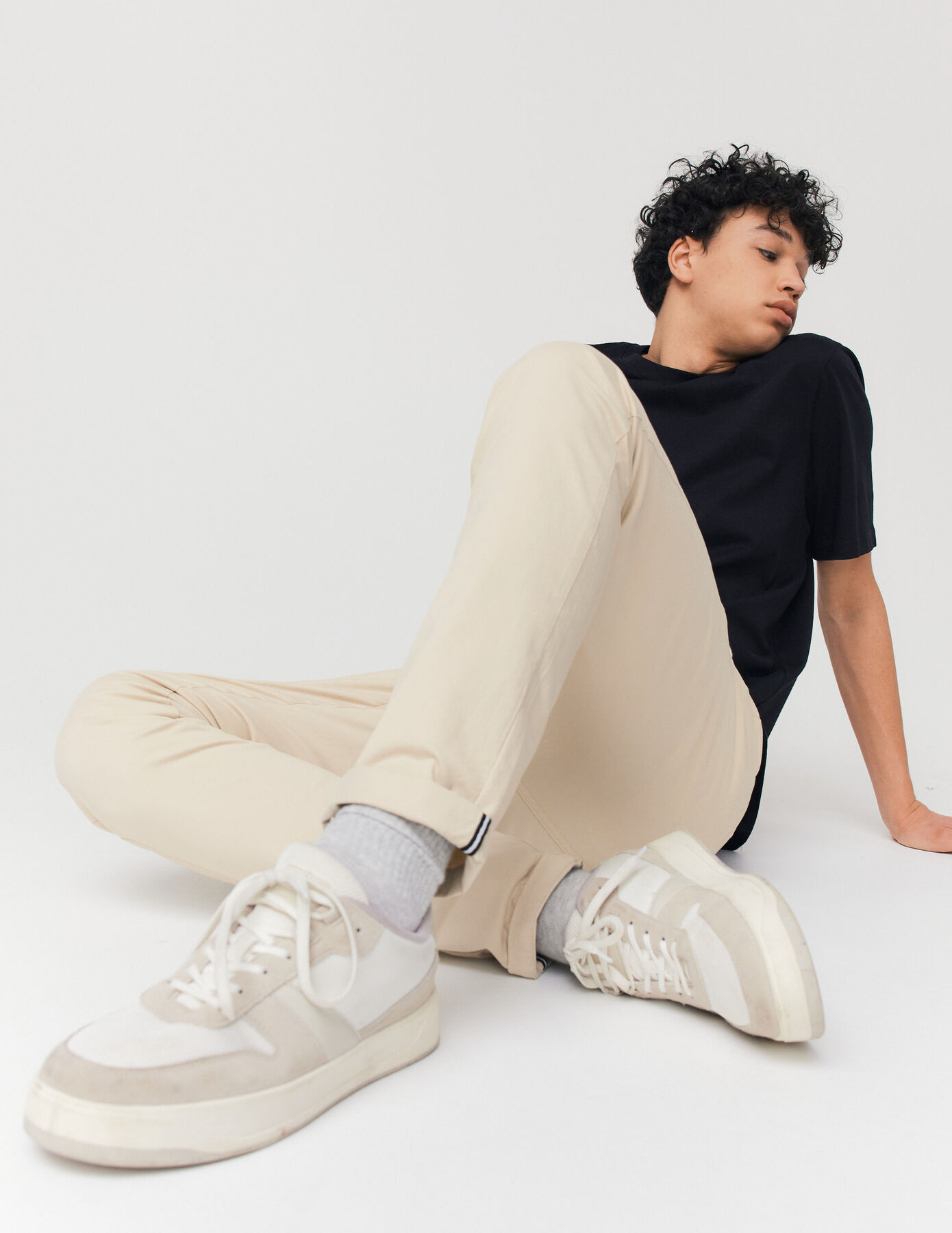 Pantalon Chino ajusté