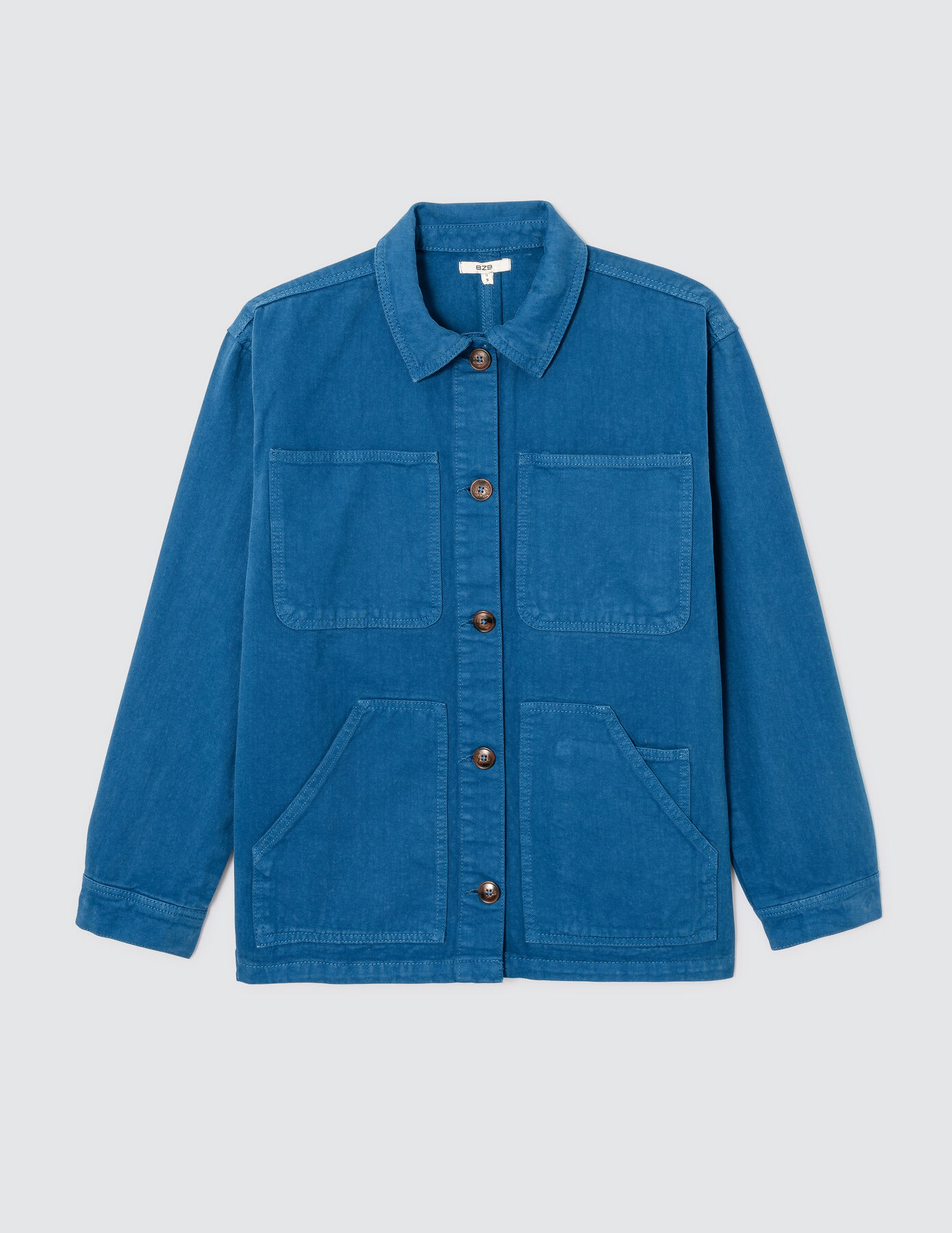 Veste coton boutonnée