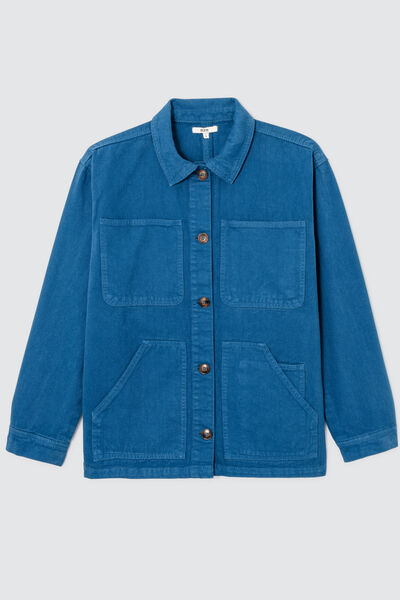 Veste coton boutonnée