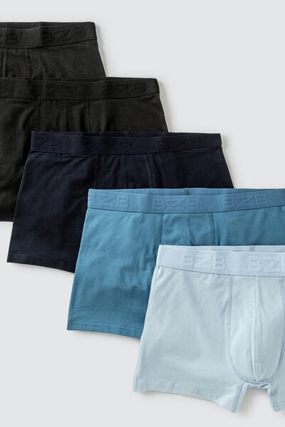 Lot de 5 boxers basiques