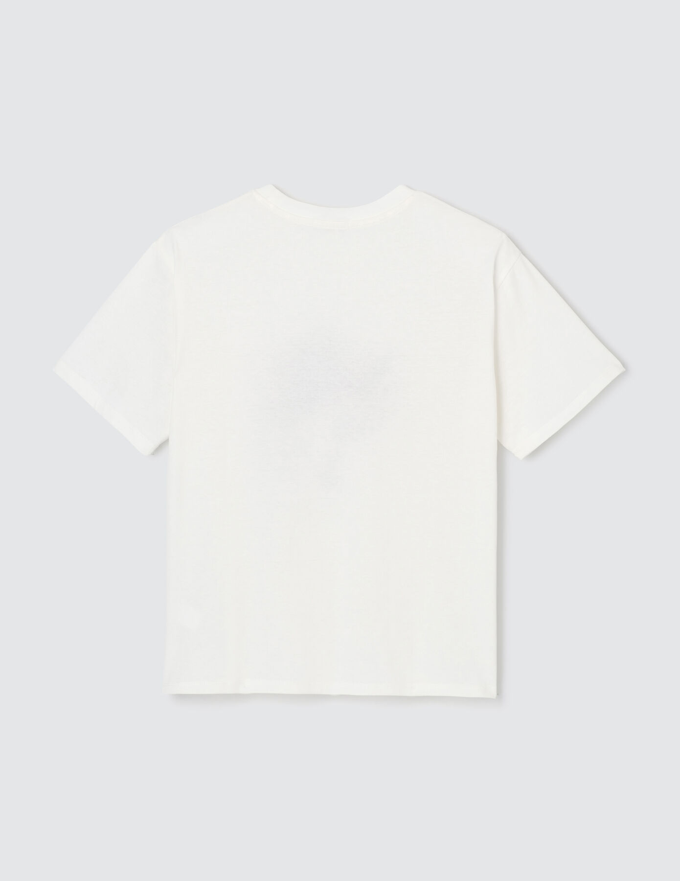 T-shirt brodé coloré