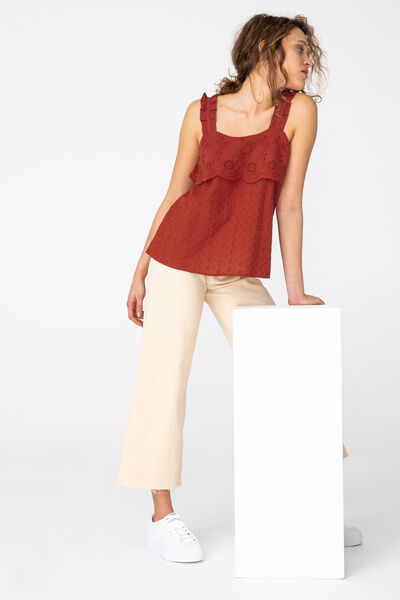 Top Broderie