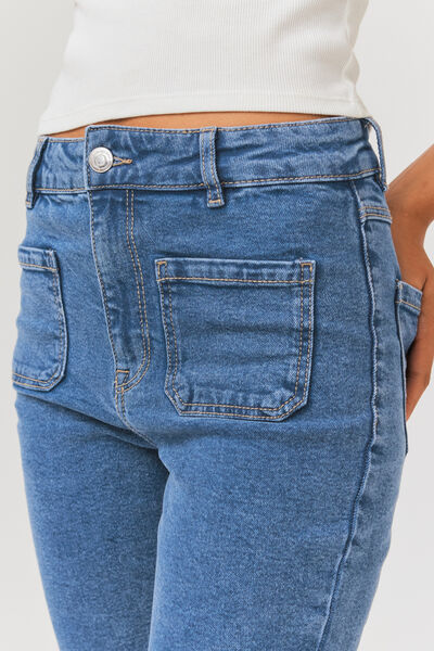 Jean boot cut cropped
