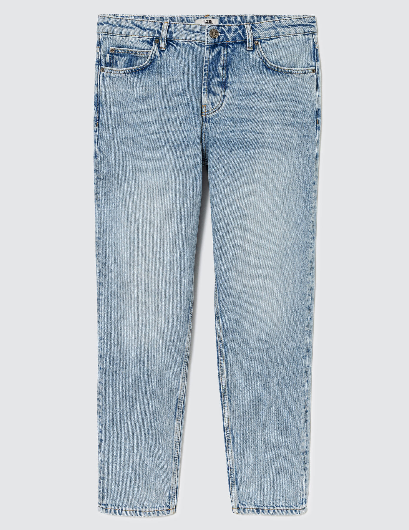 Jean relaxed bleach