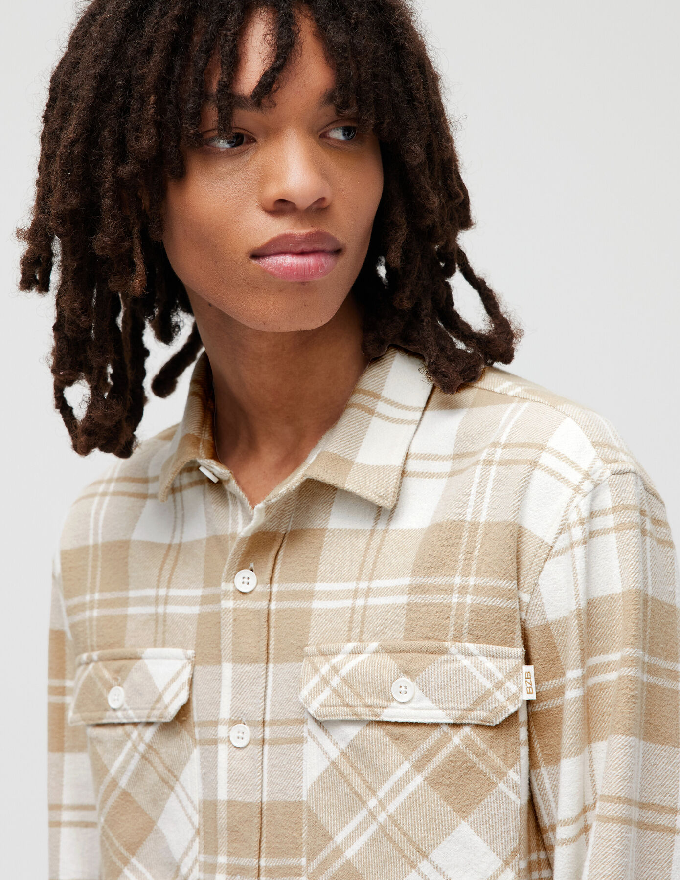 Chemise flanelle à carreaux