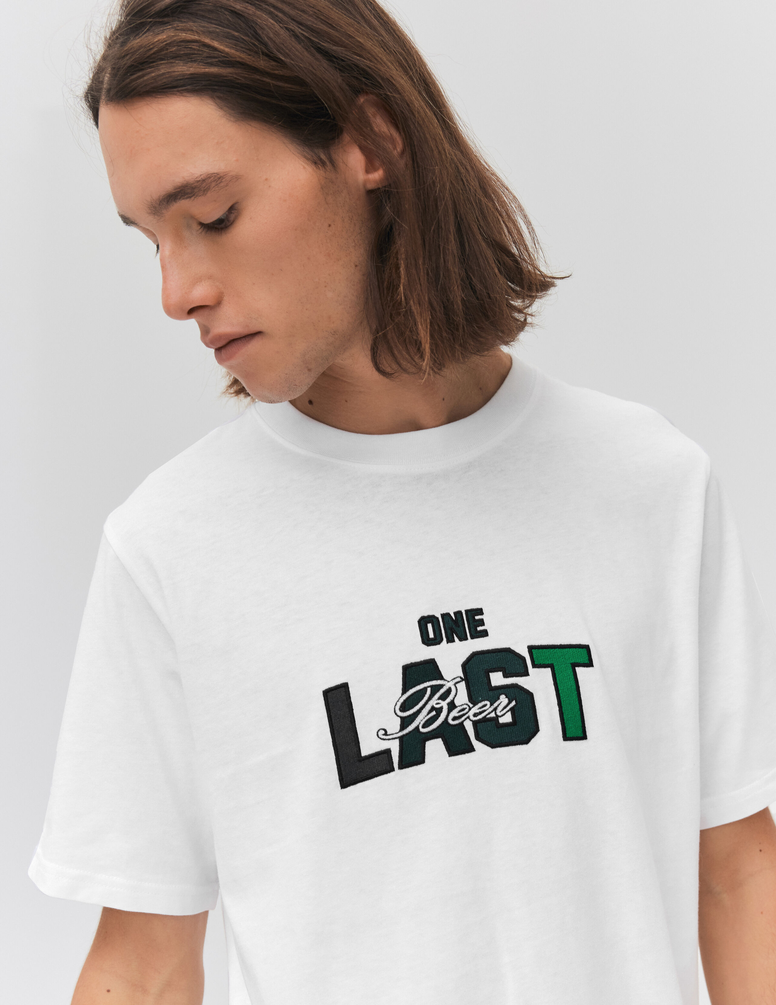 T shirt avec broderie top