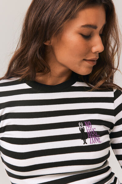 T-shirt licence MERCREDI ADDAMS