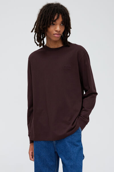 T-shirt manches longues brodé