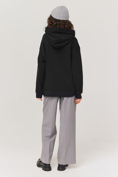 Sweat capuche imprimé
