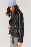 Blouson en tissu enduit
