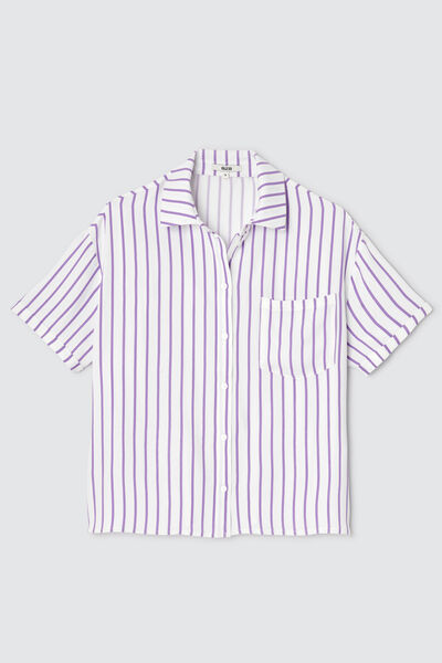 Chemise manches courtes imprimée