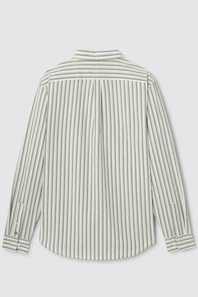 Chemise manches longues rayée
