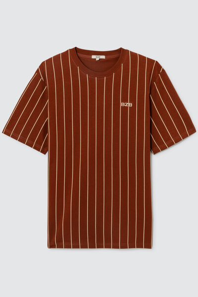 T-shirt rayures baseball