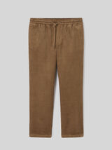 Pantalon velours c&ocirc;tel&eacute;
