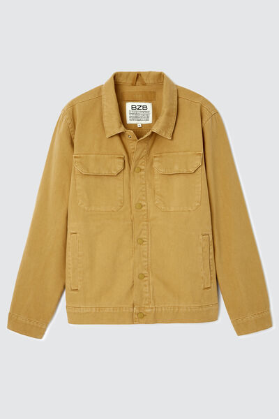 Veste en jean de couleur