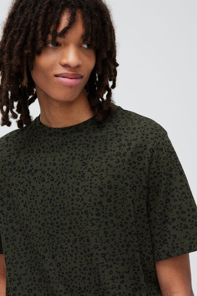 T-shirt imprimé léopard