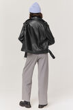 Blouson en tissu enduit