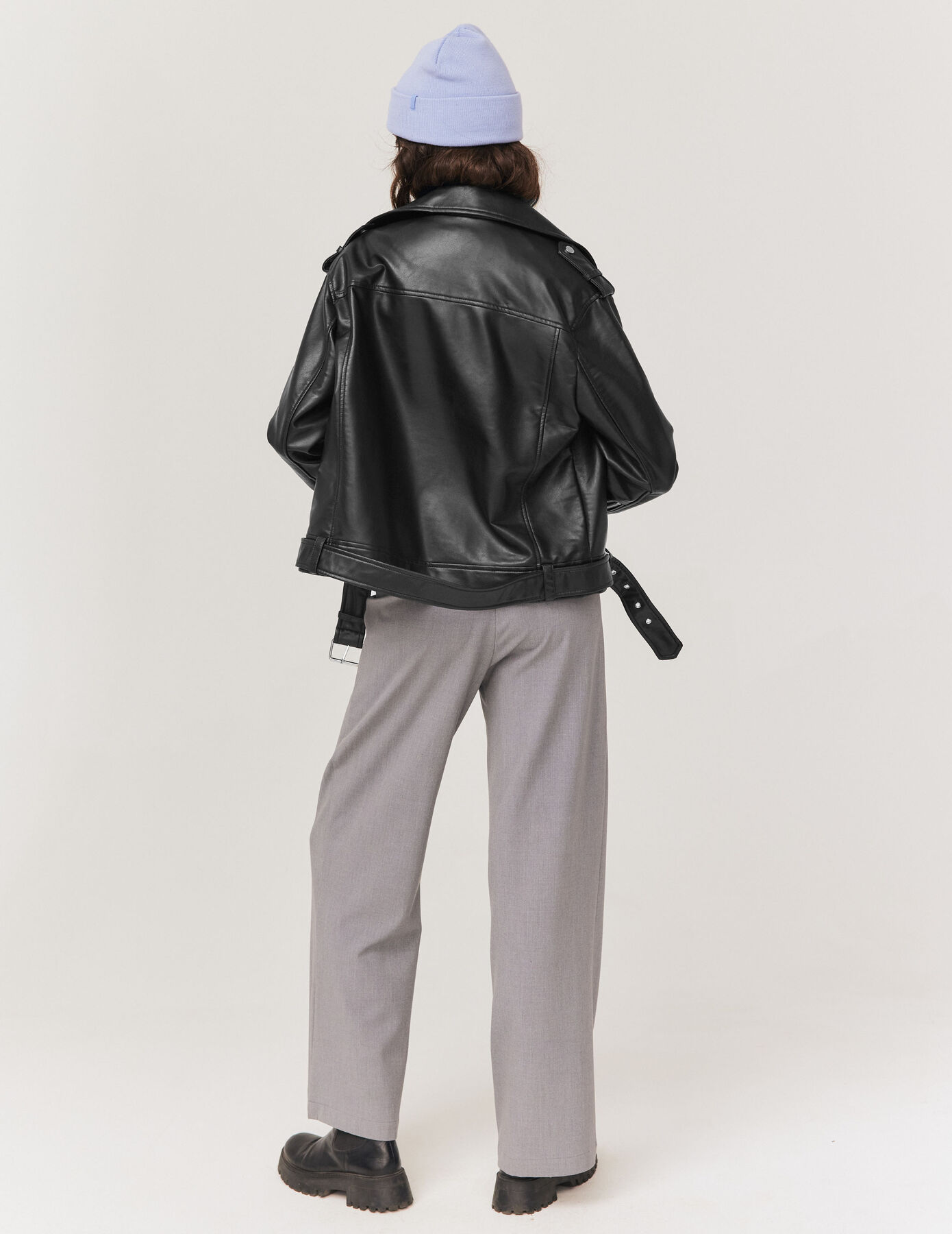 Blouson en tissu enduit