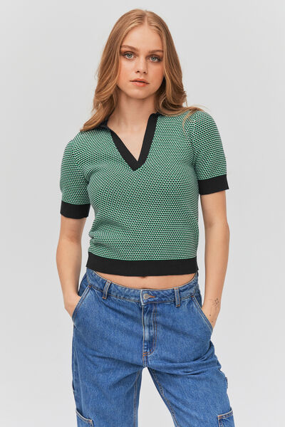 Polo tricot