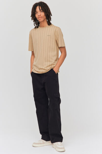 T-shirt rayures baseball