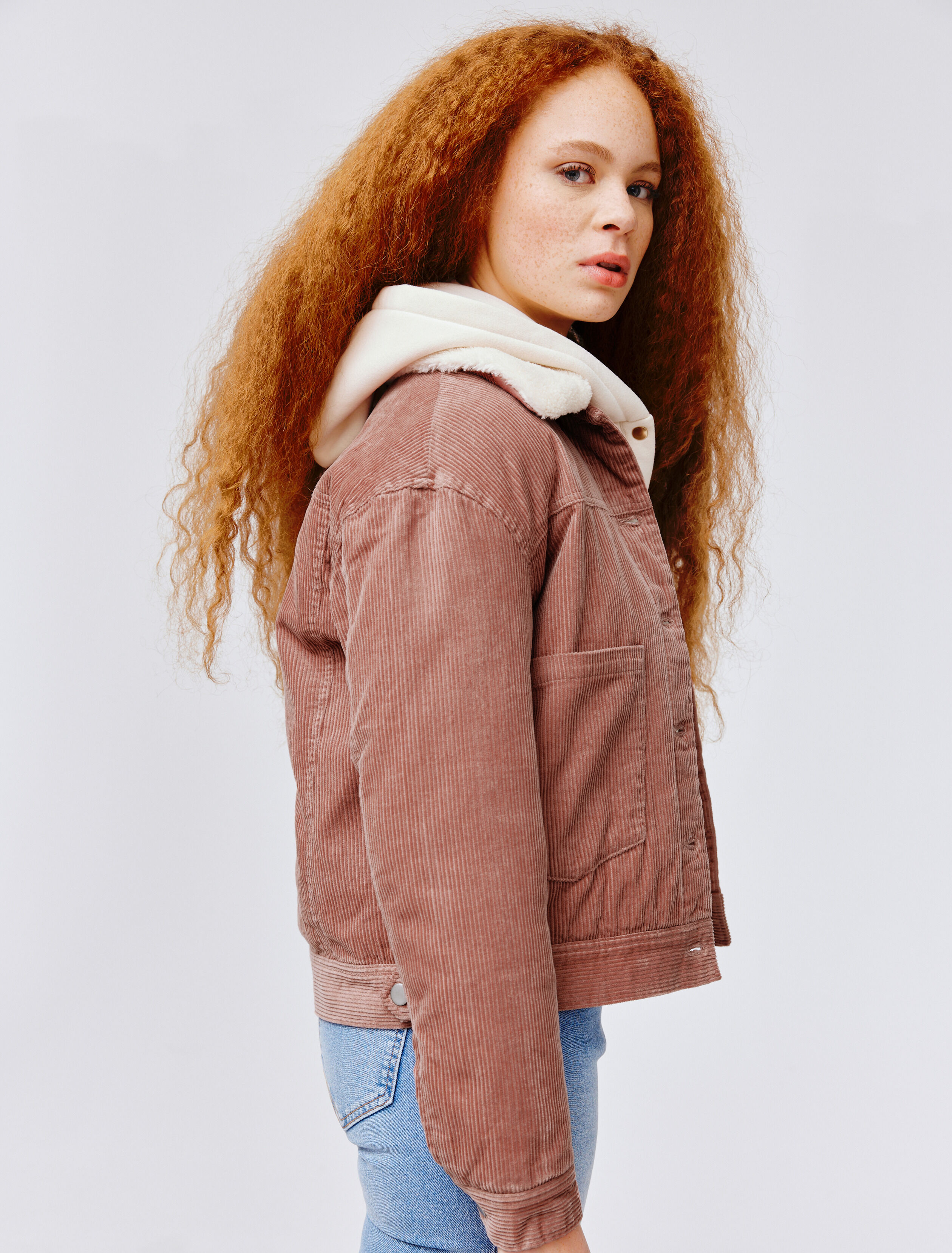 Manteaux Vestes Femme Beige BZB