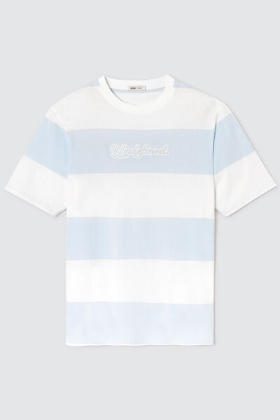 T-shirt maxi-rayures