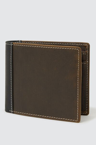 Coffret cadeau portefeuille cuir