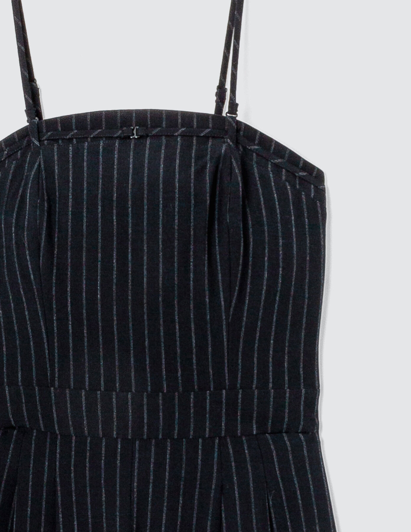 Combinaison pantalon bustier à rayures