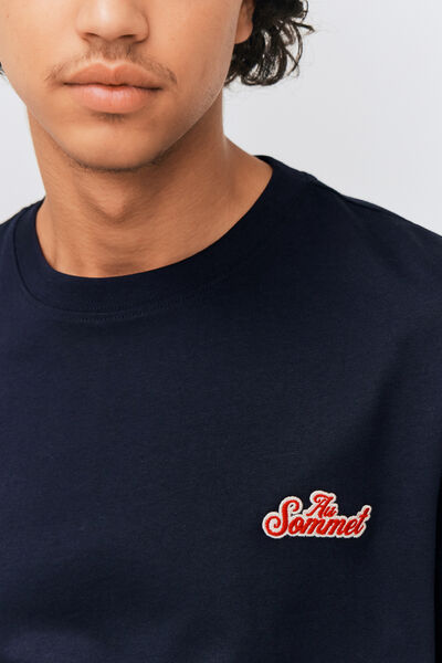 T-shirt brodé humour ski