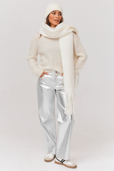 Pantalon argenté