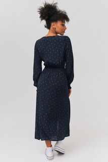 Robe longue imprimée