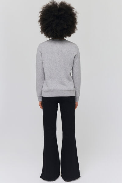 Sweat imprimé "Sister de coeur"