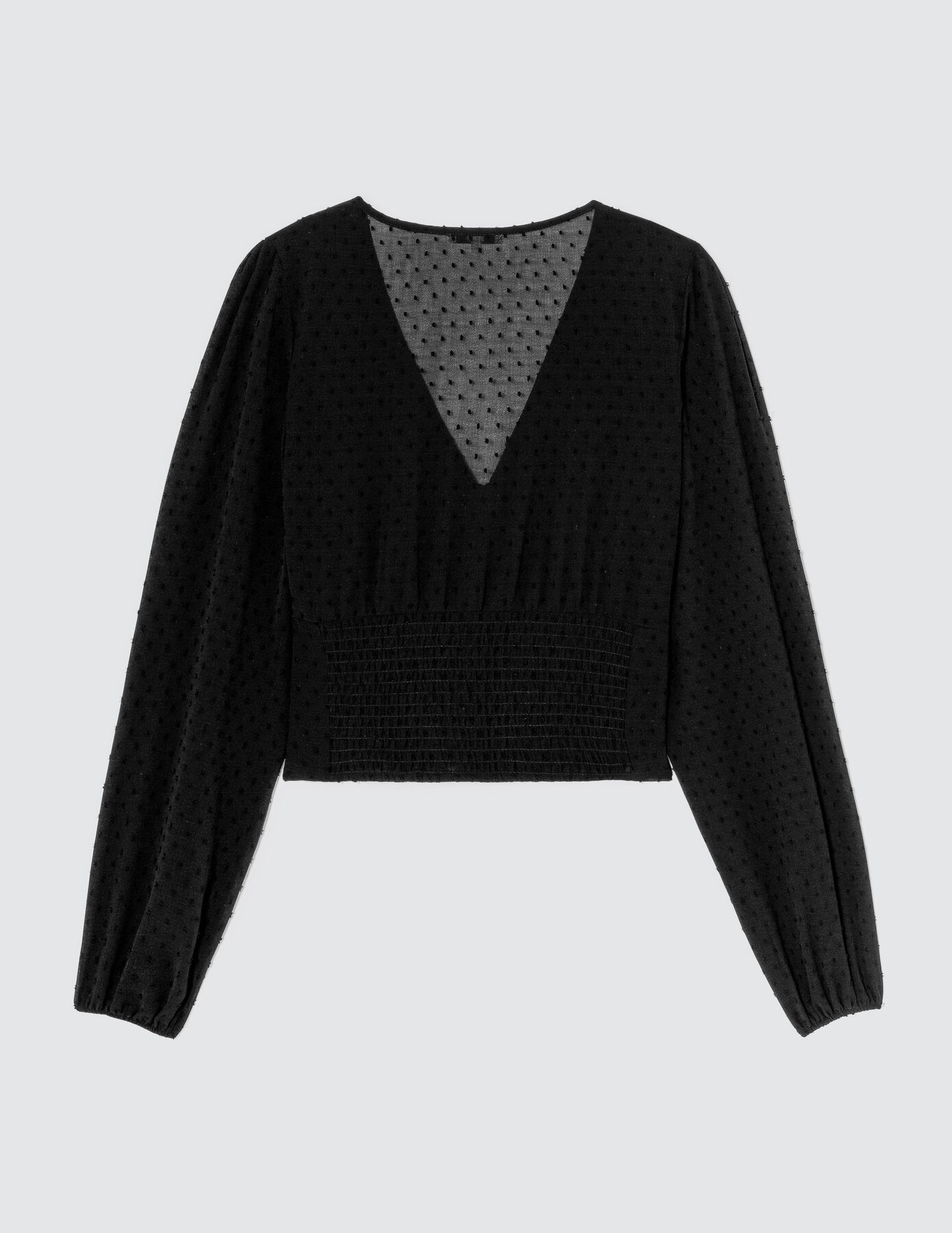 Blouse à pois