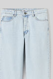 Jean loose bleach