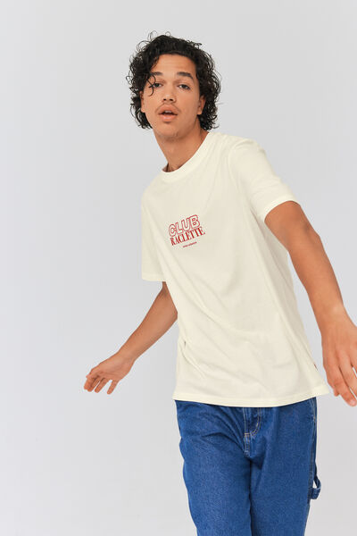 T-shirt brodé raclette