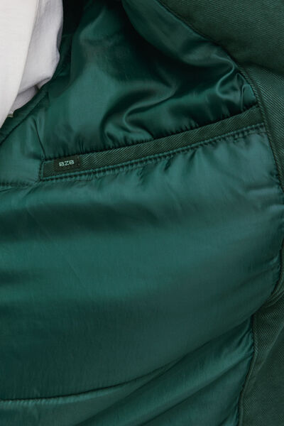 Veste en jean matelassé oversize