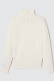 Pull col montant zippé