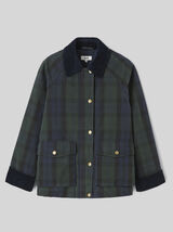 Veste &agrave; carreaux