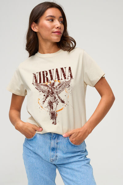 T-shirt licence NIRVANA