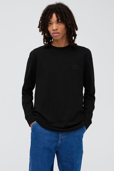 T-shirt manches longues brodé