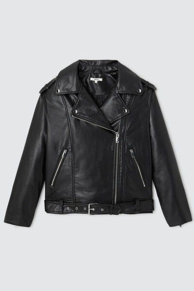 Blouson en tissu enduit