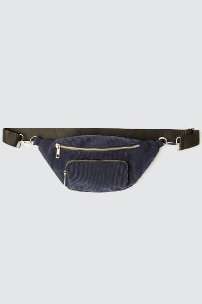 Sac banane velours mixte