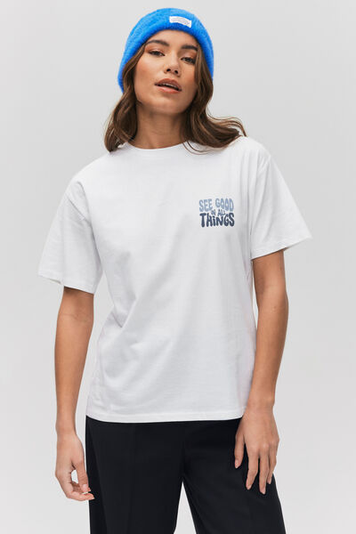 T-shirt imprimé devant/dos