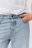 Jean relaxed bleach